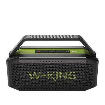W-King D9 mit defekt Tragbarer Bluetooth-Lautsprecher 60W 3,7V 10400mAh / 7,2V 5200mAh