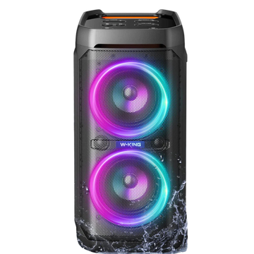 W-King T11 – Tragbarer kabelloser Bluetooth-Lautsprecher 100 W – 15600 mAh (10,8 V 5200 mAh)