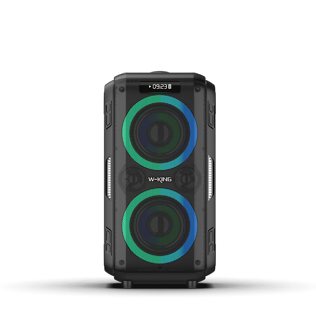 W-King T9 PRO – Tragbarer Bluetooth-Lautsprecher 40 W – 10400 mAh 3,7 V / 5200 mAh 7,2 V