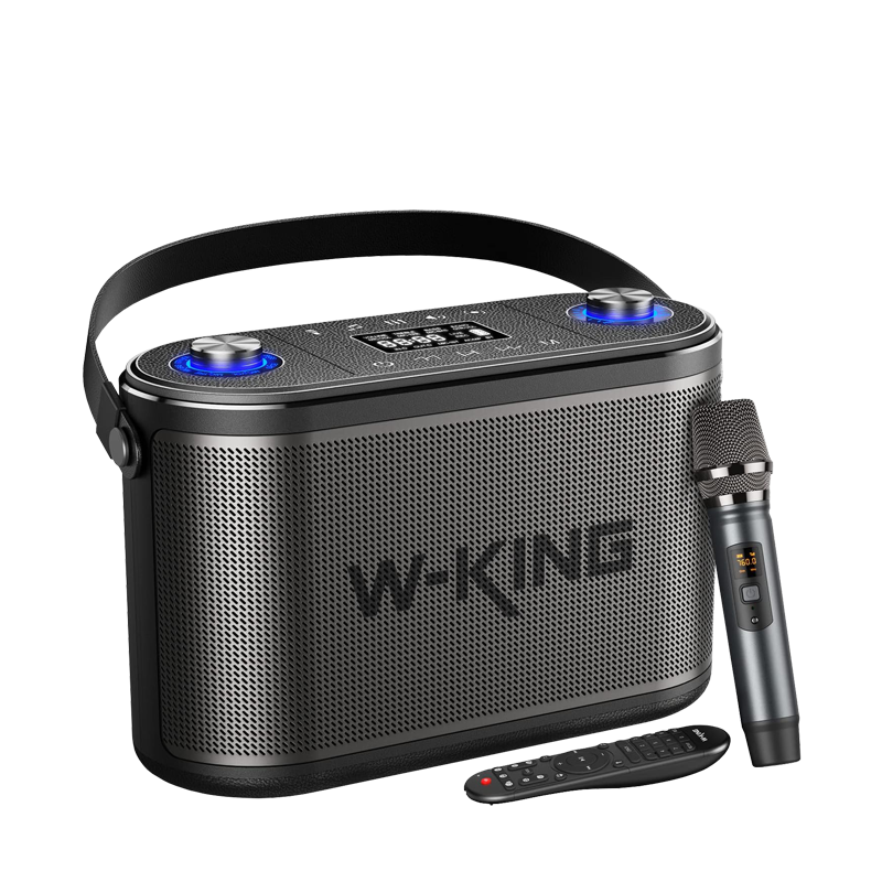 W-King H10 Tragbarer kabelloser Bluetooth-Lautsprecher mit Mikrofon 120 W – 3,7 V 22500 mAh / 10,8 V 7500 mAh