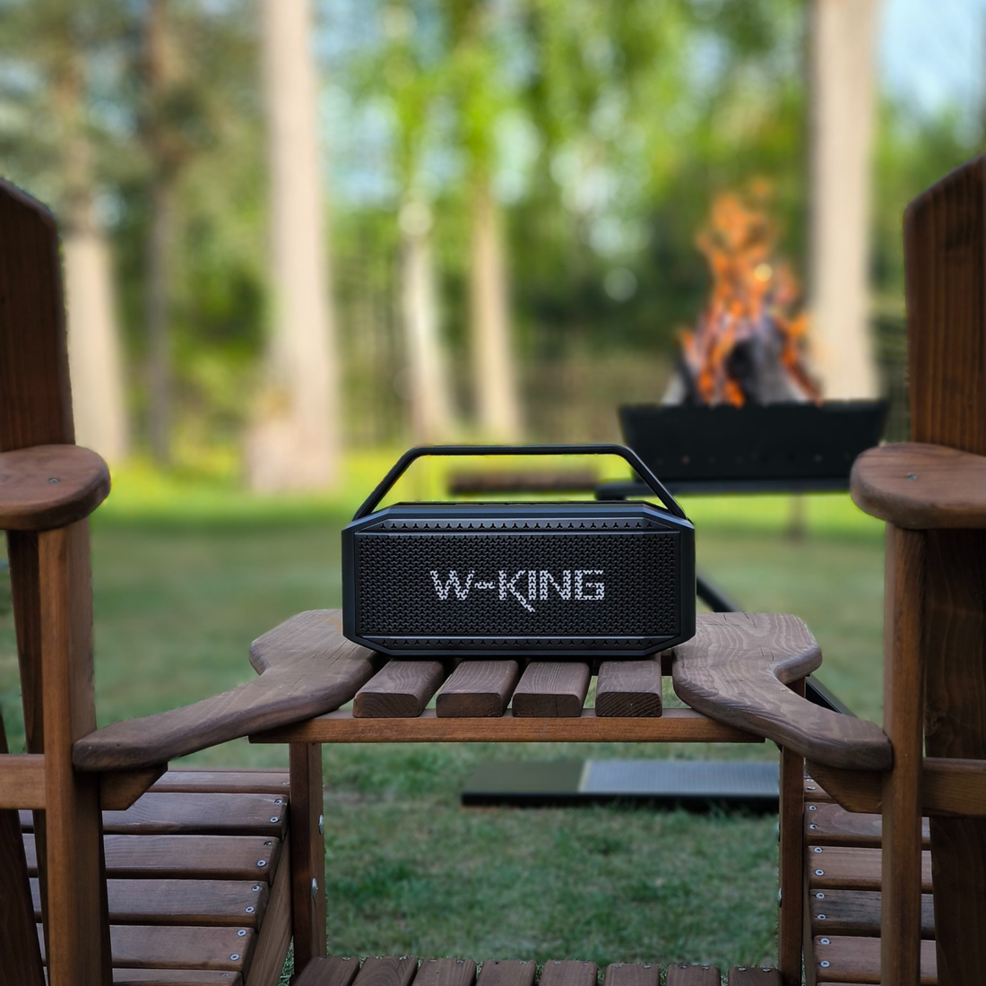 W-King D8 mit defekt Tragbarer Bluetooth-Lautsprecher 50W 3,7V 10400mAh / 7,2V 5200mAh